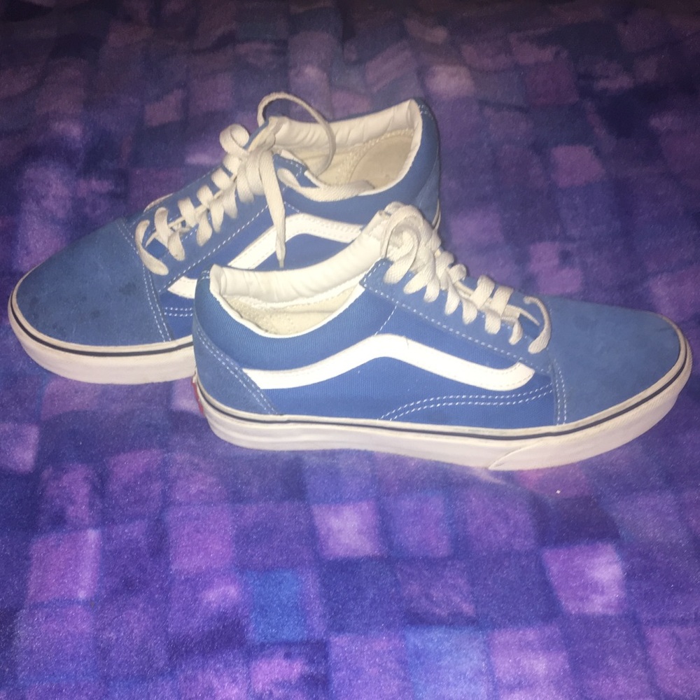 Vans Old Skool Blue Suede Brand New